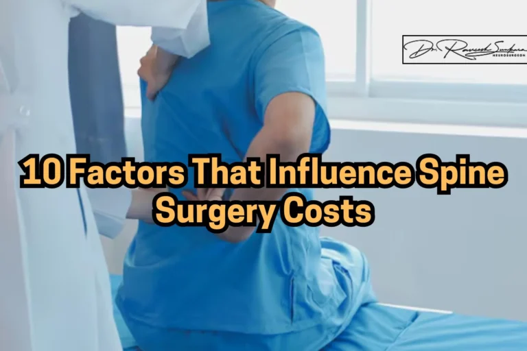 cost of spine surgery cost of spine surgery