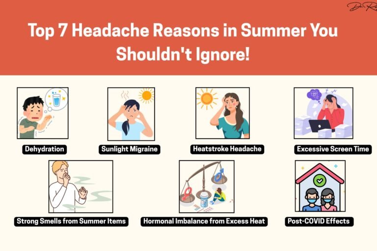 Top 7 Headache Reasons in Summer You Shouldn’t Ignore! (2) Headache Reasons in Summer