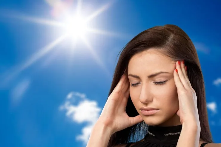 headache in summers
