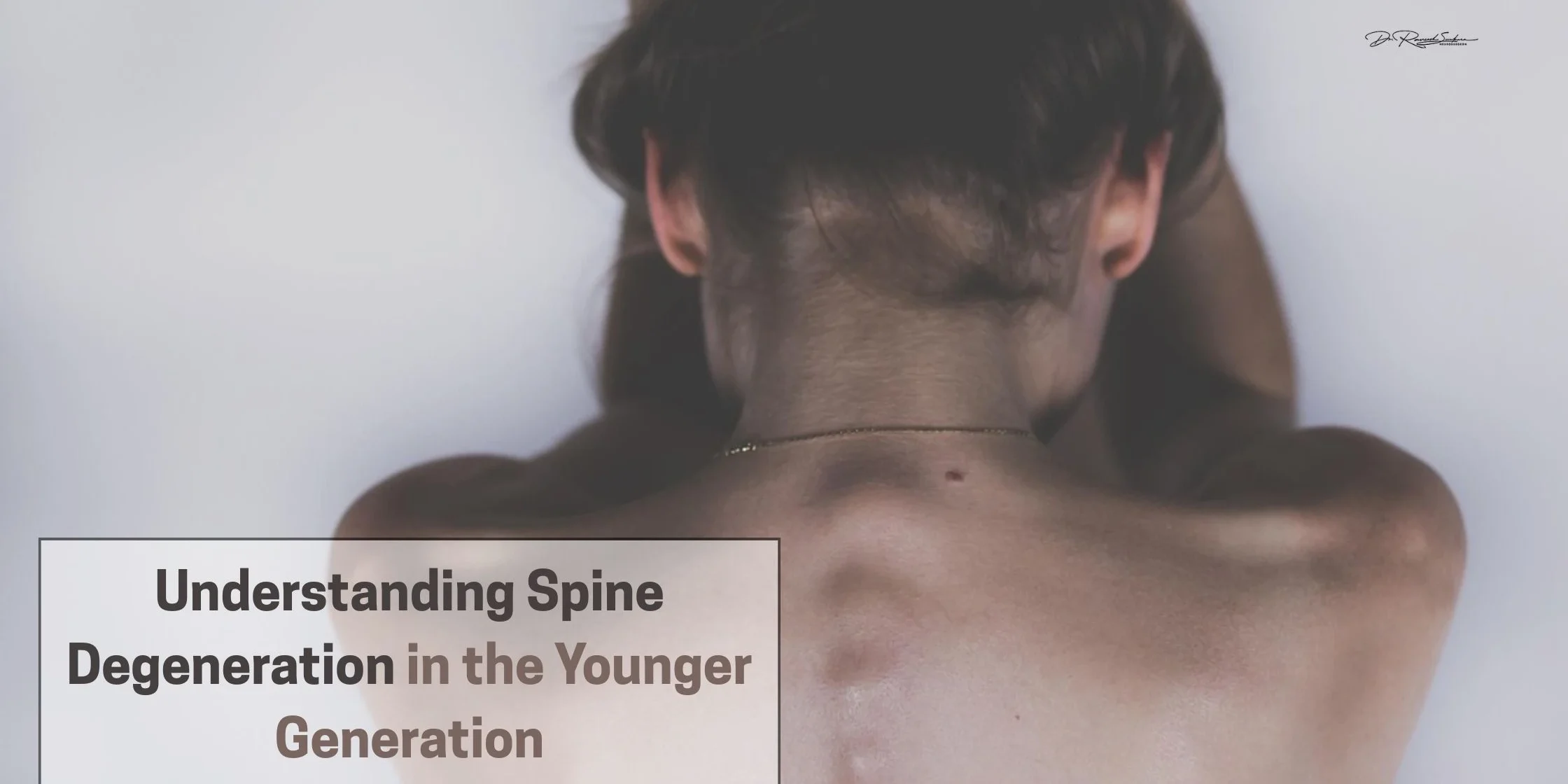 Spine degeneration in young adults