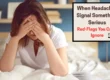 red flag sign headache