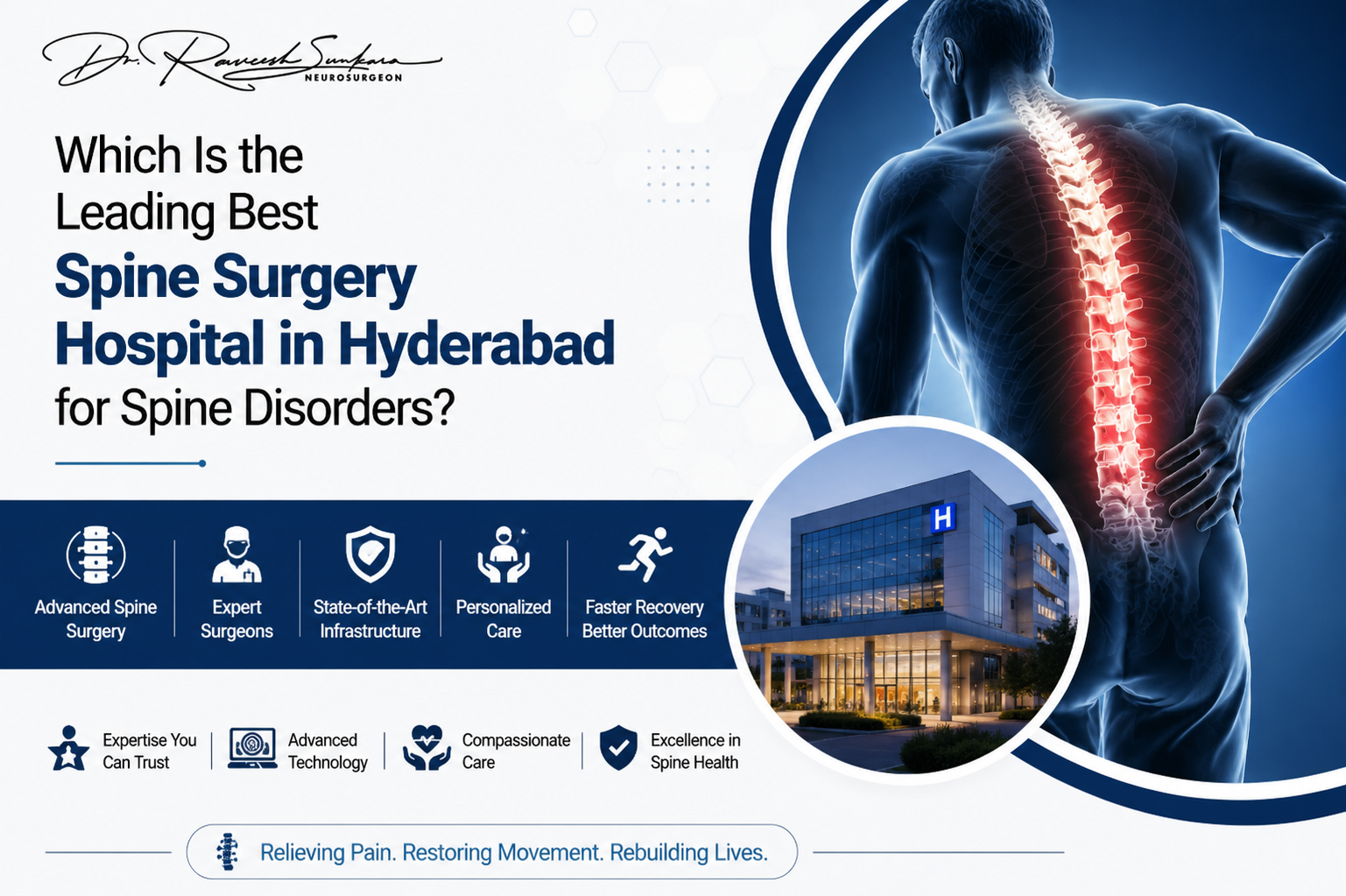 Which Is the Leading Best Spine Surgery Hospital in Hyderabad for Spine Disorders? best spine surgery hospital in Hyderabad